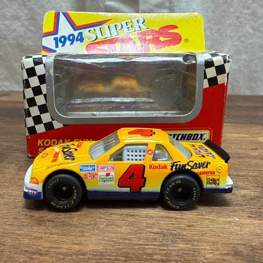 Matchbox Limited Edition Kodak Fun Saver Racing 1994 Super Stars No. 4 With Box